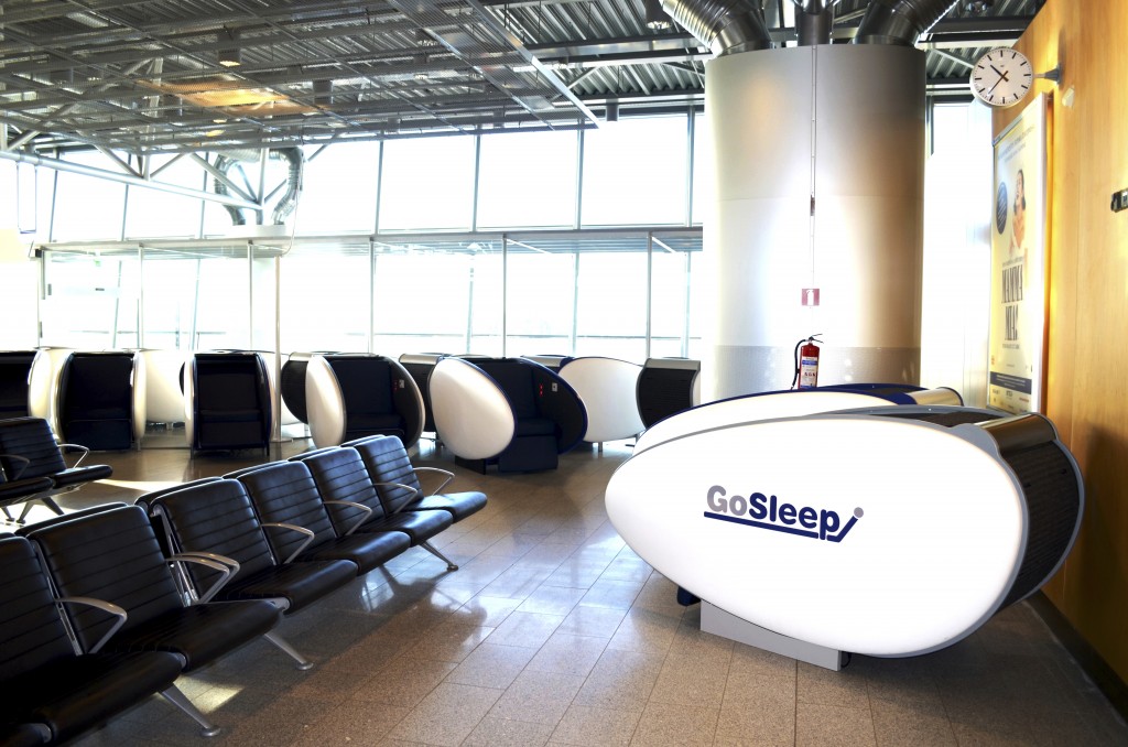 6 lieux amusants pour faire une sieste dans les aéroports !