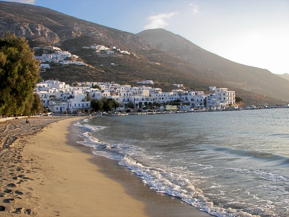 aegiali amorgos beach