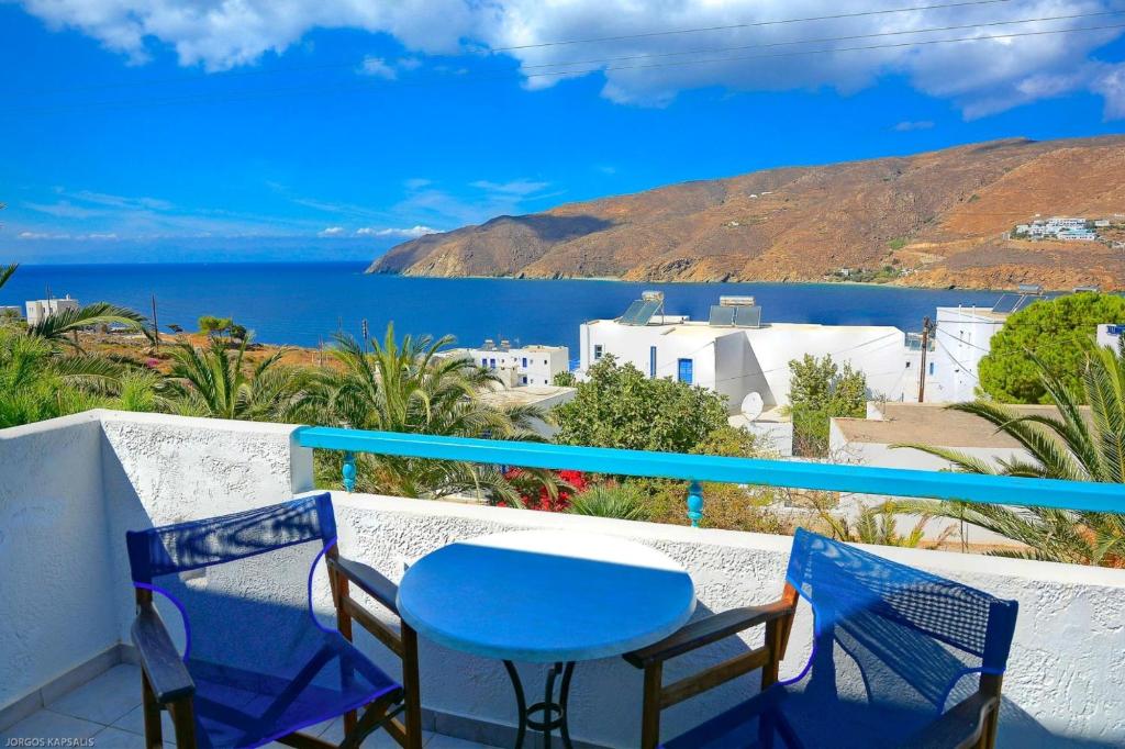 Gryspos studios vue mer à Amorgos