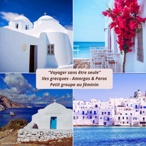 Séjour au Féminin : île de Paros, Grèce