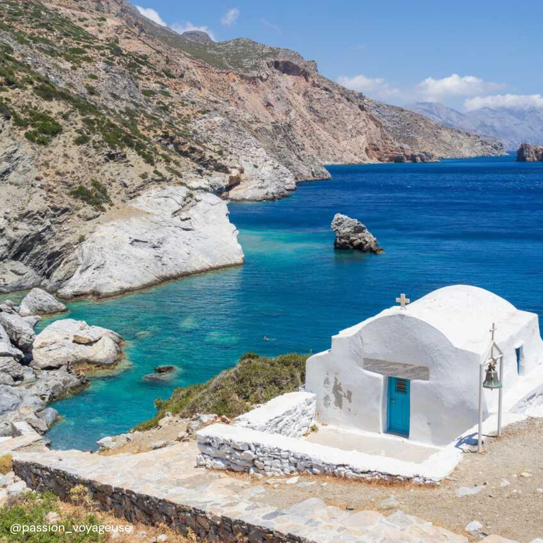 amorgos aghia anna chapelle