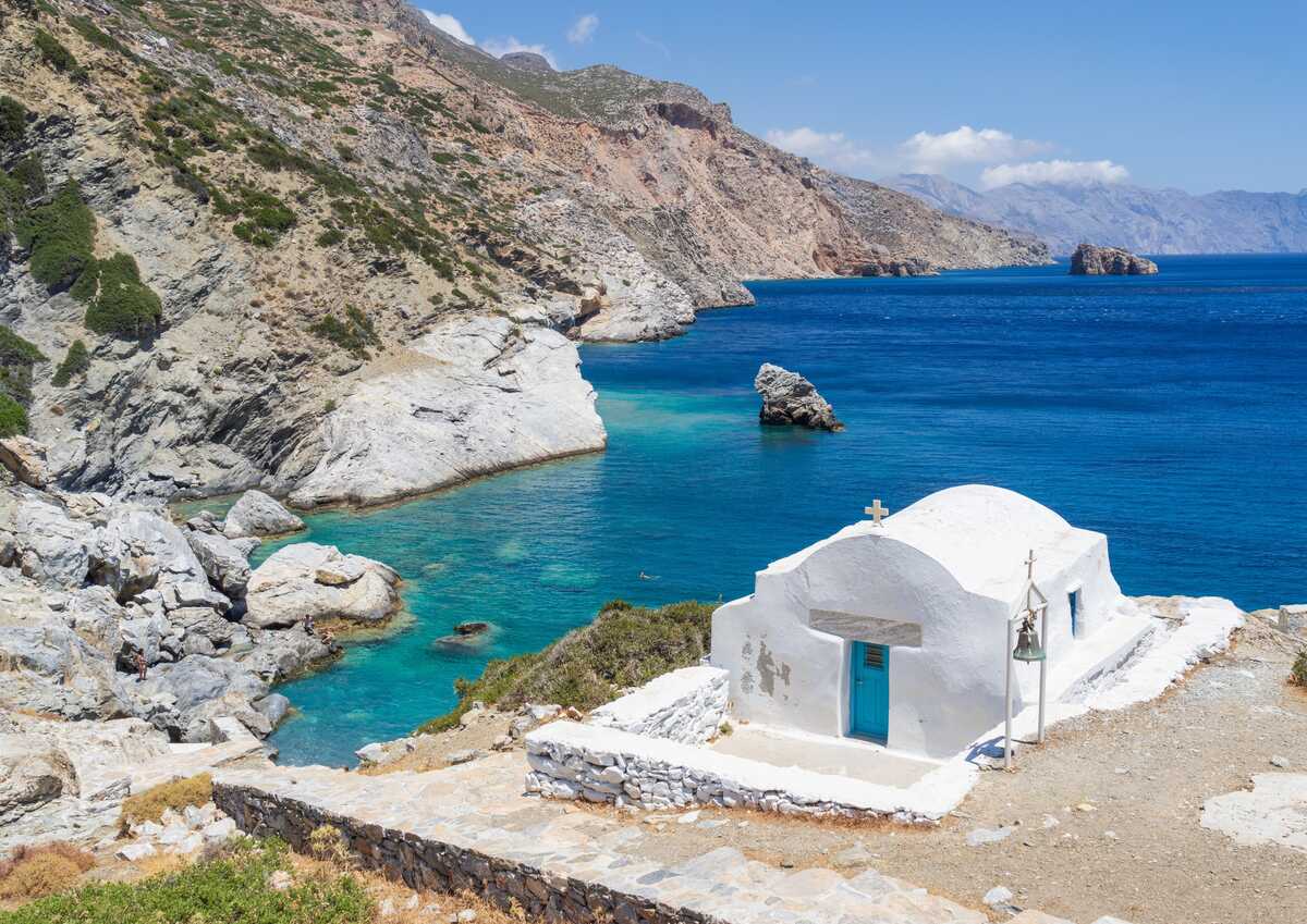 Plage d'Aghia Anna, Amorgos