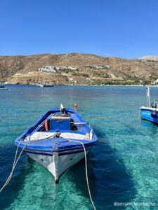 les bateaux à Aegiali