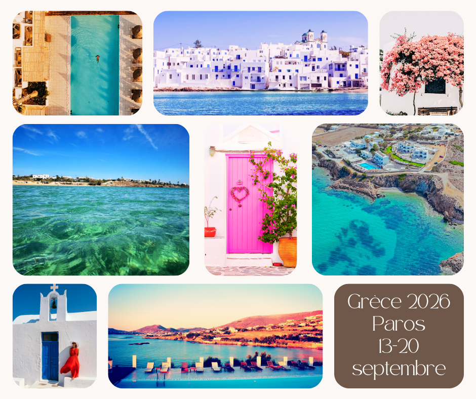 Séjour pour femmes sans être seules - Paros 13-20.09.2026